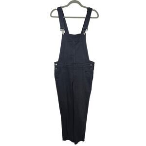 Paige Sierra‎ Overalls Womens 26 Vintage Black Straight Leg Denim Preppy Boho
